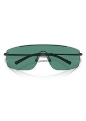 Oliver Peoples Roger Federer 138mm Rimless Shield Sunglasses