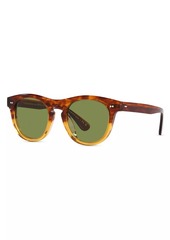 Oliver Peoples Rorke 47MM Round Photochromic Sunglasses