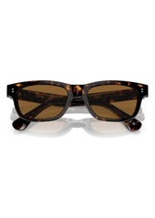 Oliver Peoples Rosson Sun 53mm Square Sunglasses