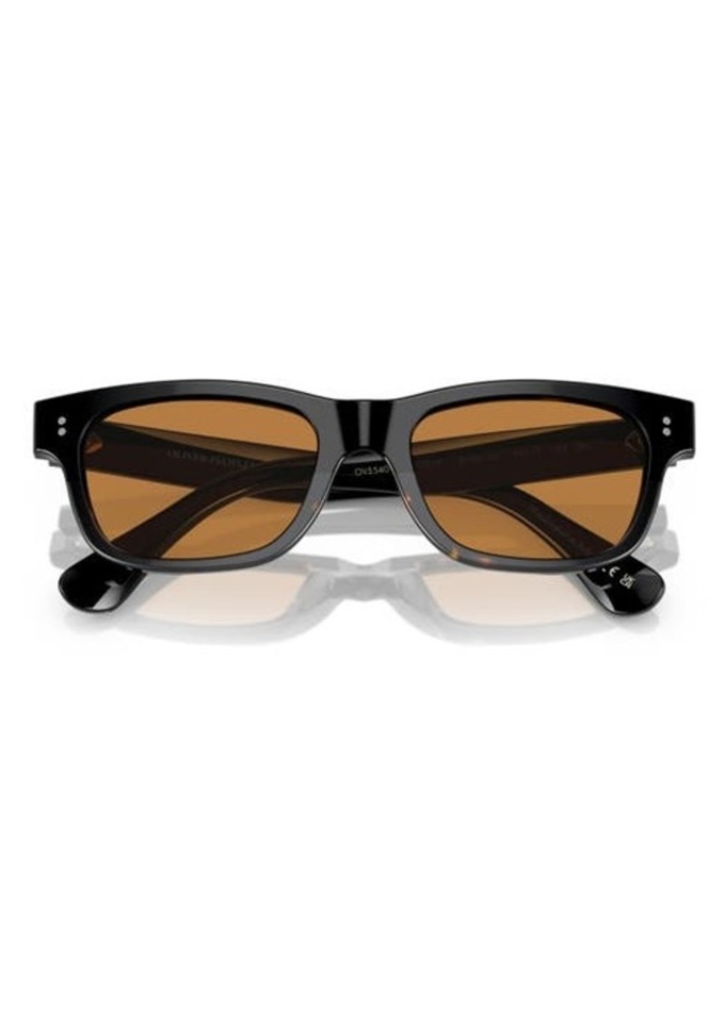 Oliver Peoples Rosson Sun 53mm Square Sunglasses
