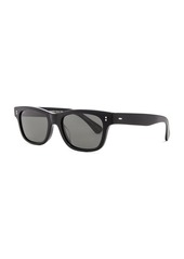 Oliver Peoples Rosson Sun Rectangle Sunglasses