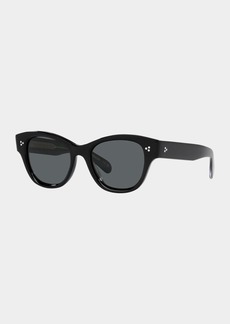 Oliver Peoples The Eadie Polarized Acetate Sunglasses