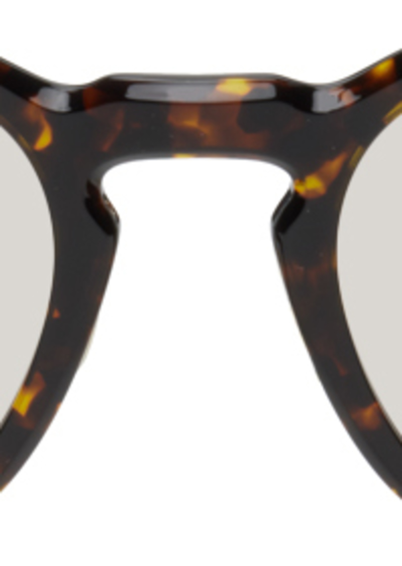 Oliver Peoples Tortoiseshell Len Sunglasses