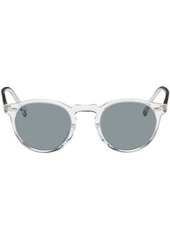 Oliver Peoples Transparent Gregory Peck Sunglasses