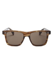 Oliver Peoples Unisex Casian Square Sunglasses, 54mm
