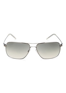 Oliver Peoples Clifton Brow Bar Square Sunglasses, 58mm