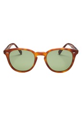 Oliver Peoples Unisex Desmon Square Sunglasses, 50mm