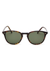Oliver Peoples Unisex Forman Polarized Round Sunglasses, 51mm