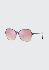Oliver Peoples Willetta Acetate Butterfly Sunglasses