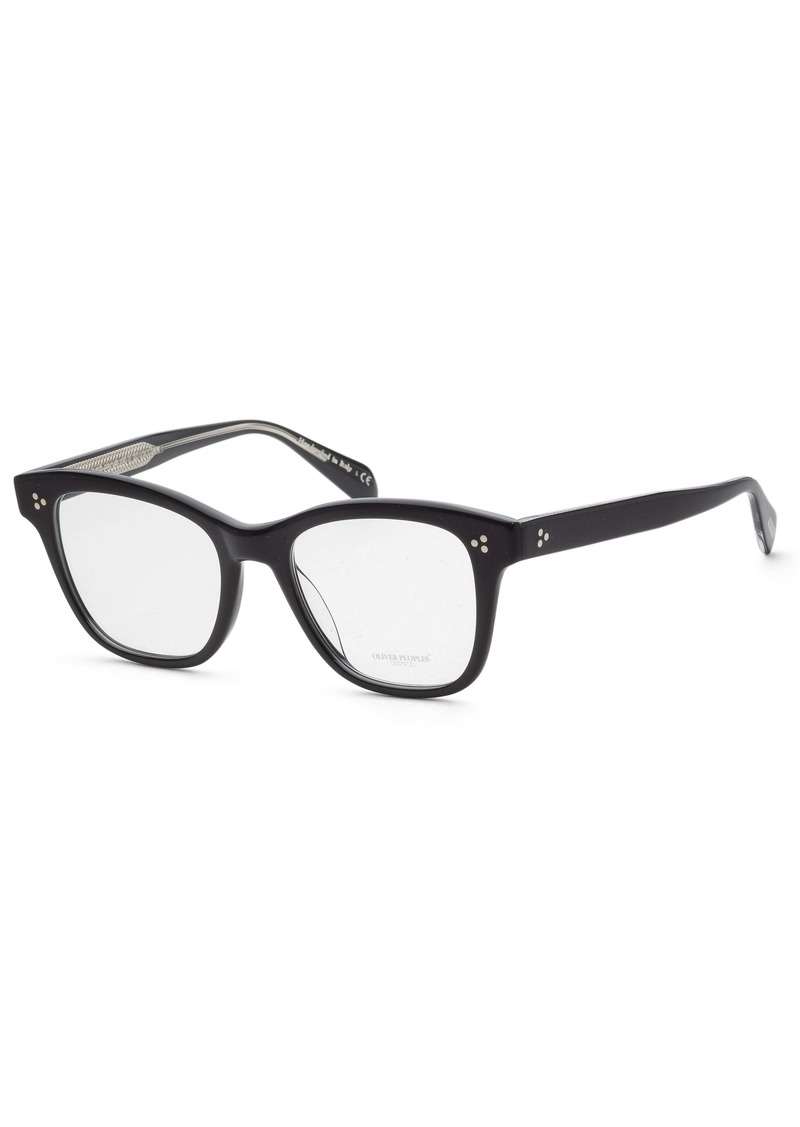 Oliver Peoples Women's Ahmya 52mm Black Opticals