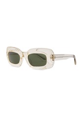 Oliver Peoples X Khaite 1966c Rectangle Sunglasses