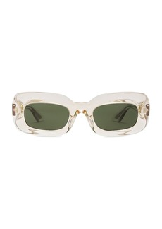 Oliver Peoples X Khaite 1966c Rectangle Sunglasses