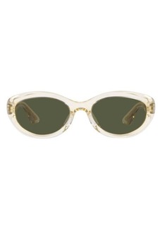 Oliver Peoples x KHAITE 1969C 53mm Oval Sunglasses