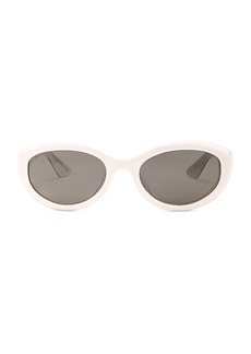 Oliver Peoples X Khaite Oval Sunglasses