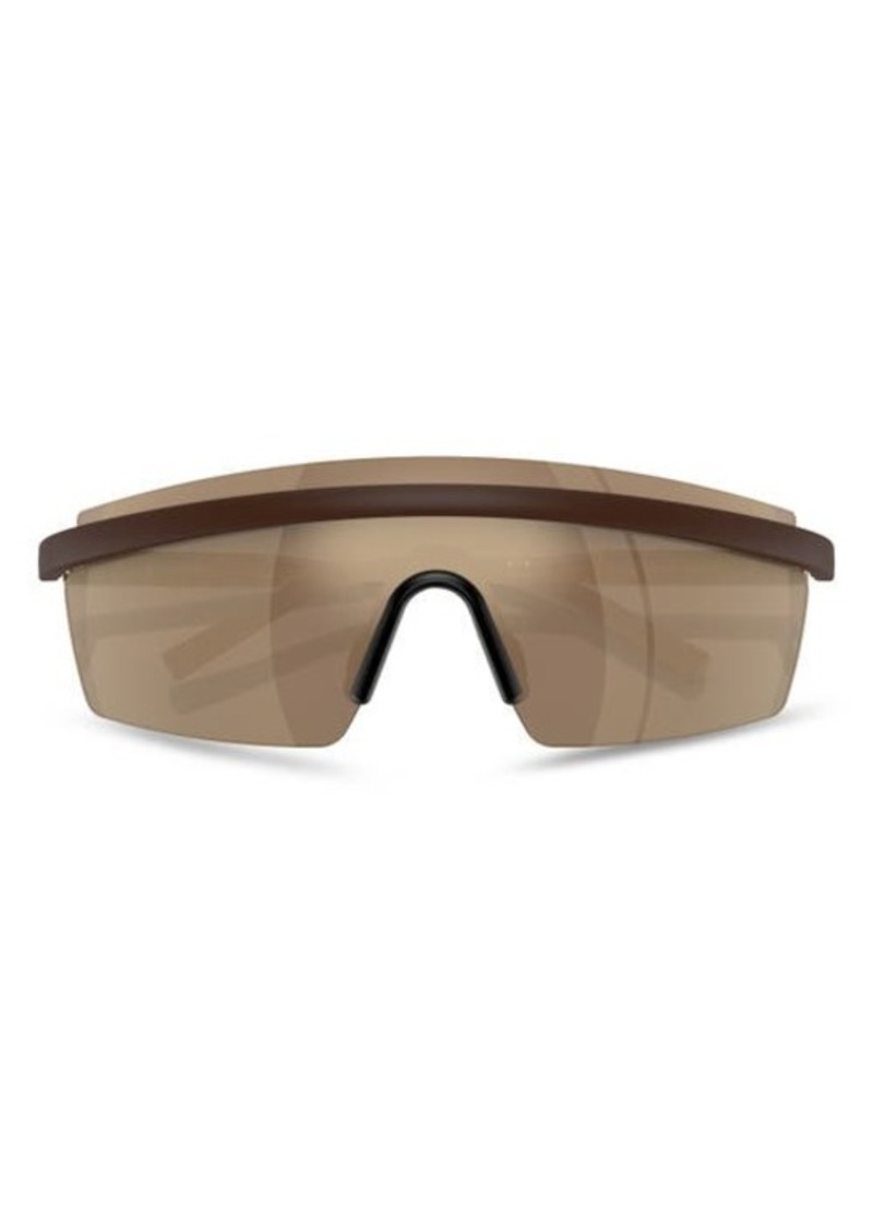 Oliver Peoples x Roger Federer R-4 138mm Rimless Shield Sunglasses