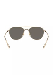 Oliver Peoples Rivetti 55MM Aviator Sunglasses