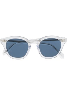 Oliver Peoples round-frame tinted-lenses sunglasses
