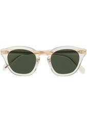 Oliver Peoples round-frame tinted-lenses sunglasses