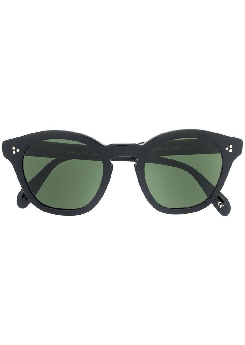 Oliver Peoples round frame tinted sunglasses