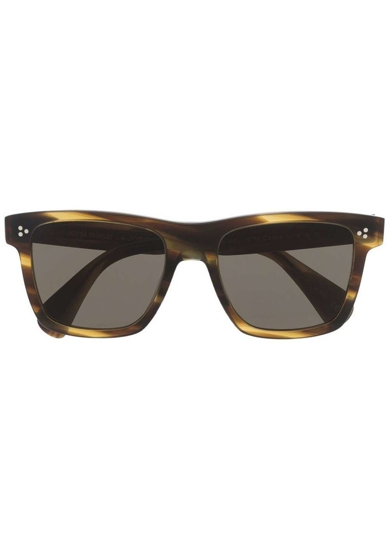 Oliver Peoples square-frame sunglasses