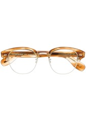Oliver Peoples tortoiseshell detail glasses