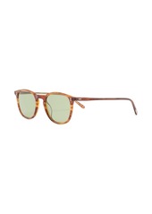 Oliver Peoples tortoiseshell-effect round-frame sunglasses