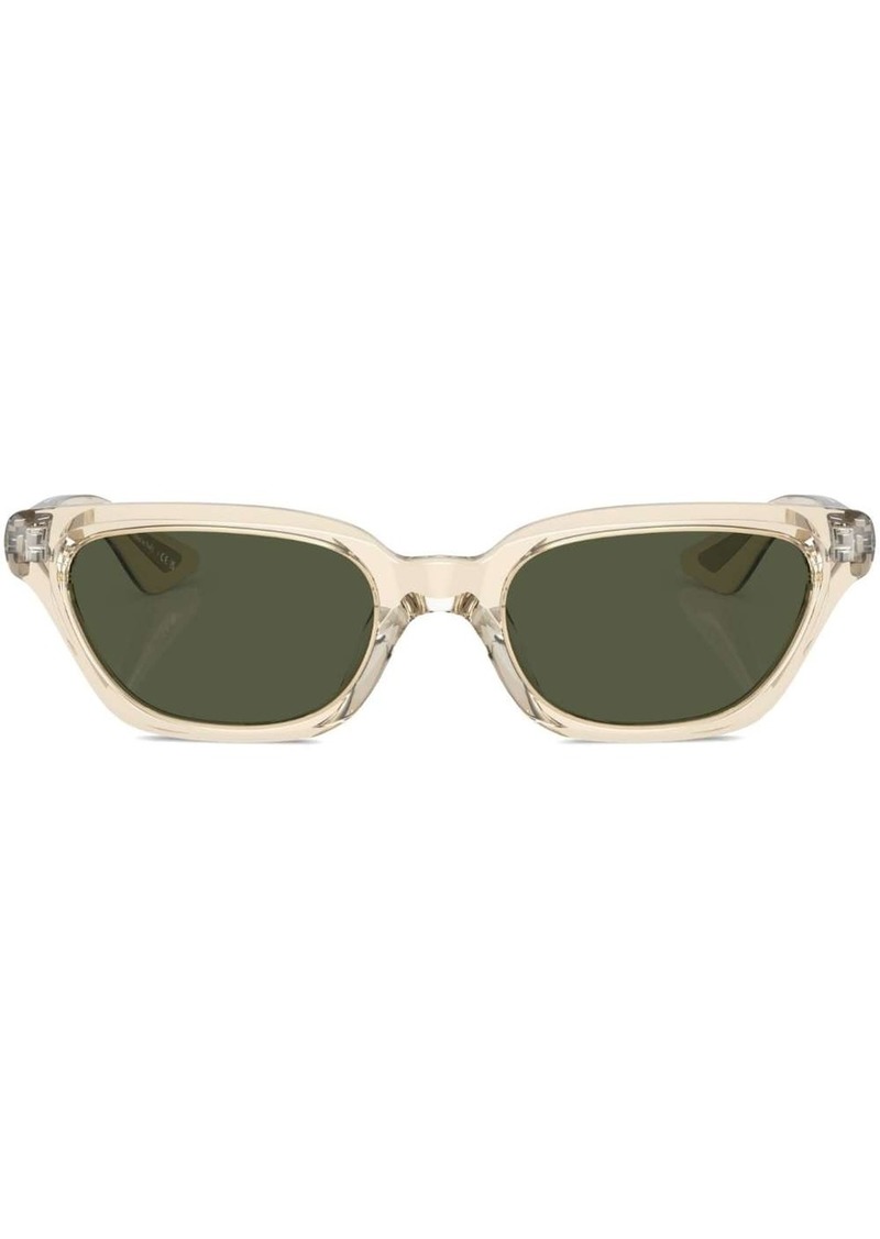 Oliver Peoples transparent cat-eye frame sunglasses