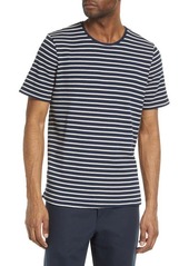 Oliver Spencer Conduit Stripe Organic Cotton Blend T-Shirt