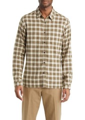 Oliver Spencer New York Special Plaid Organic Cotton Flannel Button-Up Shirt