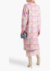 Olivia Rubin - Checked knitted cardigan - Pink - M