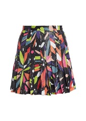 Olivia Rubin Poppy Abstract Floral Sequin Skirt