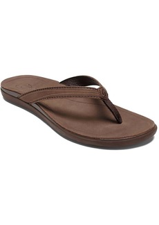 OluKai Aukai Womens Leather Slip On Thong Sandals