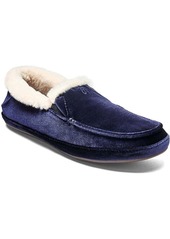 OluKai Ku'Una Lanui Womens Velvet Shearling Lined Moccasin Slippers