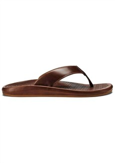 OluKai Men's Ilikai Beach Sandals In Toffee