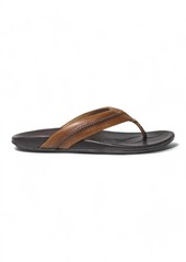 OluKai Men's Mea Ola Beach Sandals In Tan / Dark Java