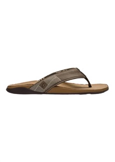 OluKai Men'S Tuahine Waterproof Beach Sandals In Hunter,golden Sand