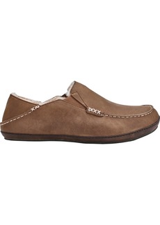 OluKai Men's Moloa Slippers, Size 9, Brown