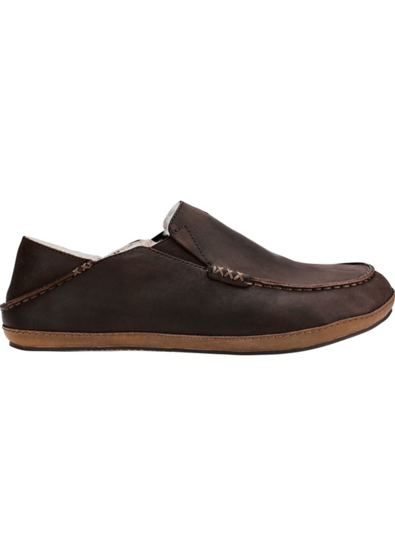 OluKai Men's Moloa Slippers, Size 8, Brown | Father's Day Gift Idea
