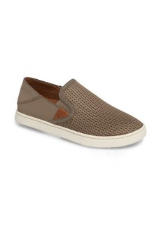 OluKai 'Pehuea' Slip-On Sneaker in Clay/Clay Fabric at Nordstrom