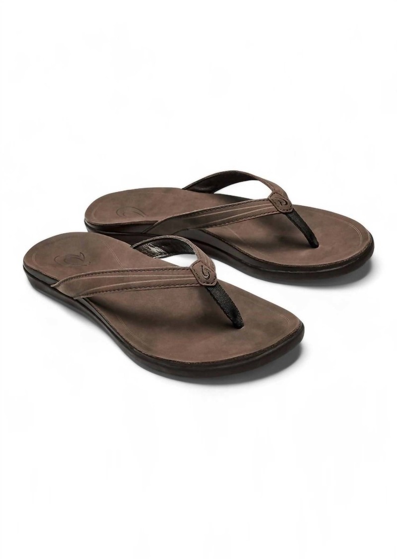 OluKai Women's Aukai Sandal In Copper/dark Java