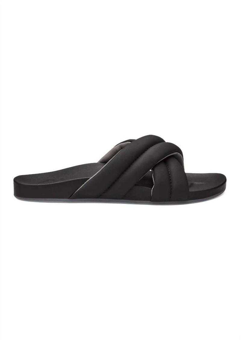 OluKai Women's Hila Sandals - Standard In Black