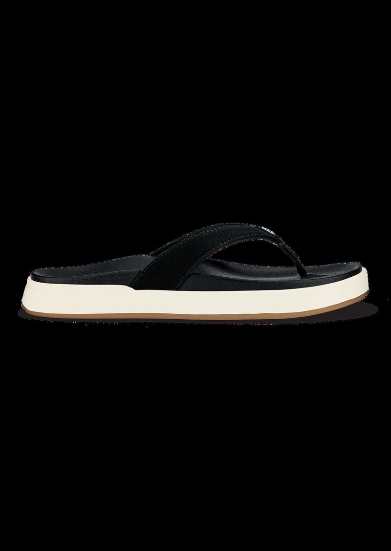 OluKai Women's Nuâ€˜a Piâ€˜o Sandals In Black