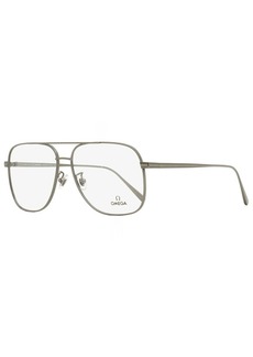 Omega Men's Navigator Eyeglasses OM5006H 008 Gunmetal 60mm