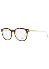 Omega Men's Pantos Eyeglasses OM5013 056 Havana/Gold 53mm