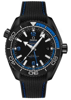 Omega Men's Seamaster Black Dial Watch