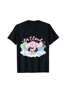 On Cloud Nine 9th Birthday Squish Squad Mallow Girls Kids T-Shirt