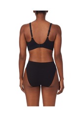 On Gossamer Women's Cabana Cotton Seamless Built Up Wirefree G3320 - Black