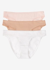 On Gossamer Women's Cotton Hip Bikini Panty, Pack of 3