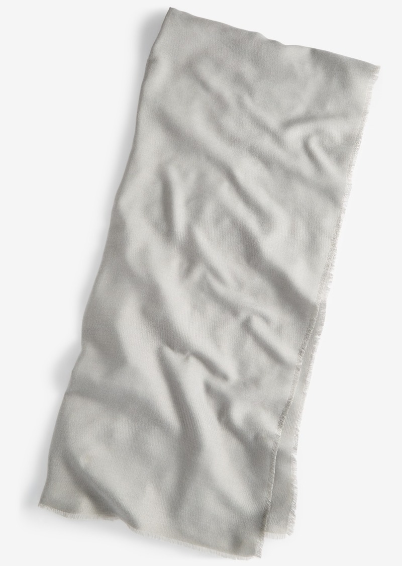 On 34th Women's Solid Supersoft Wrap Scarf, Created for Macy's - Grey