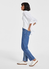 On 34th Women's Two-Tone Straight-Leg Jeans, Created for Macy's - Two Tone Wash